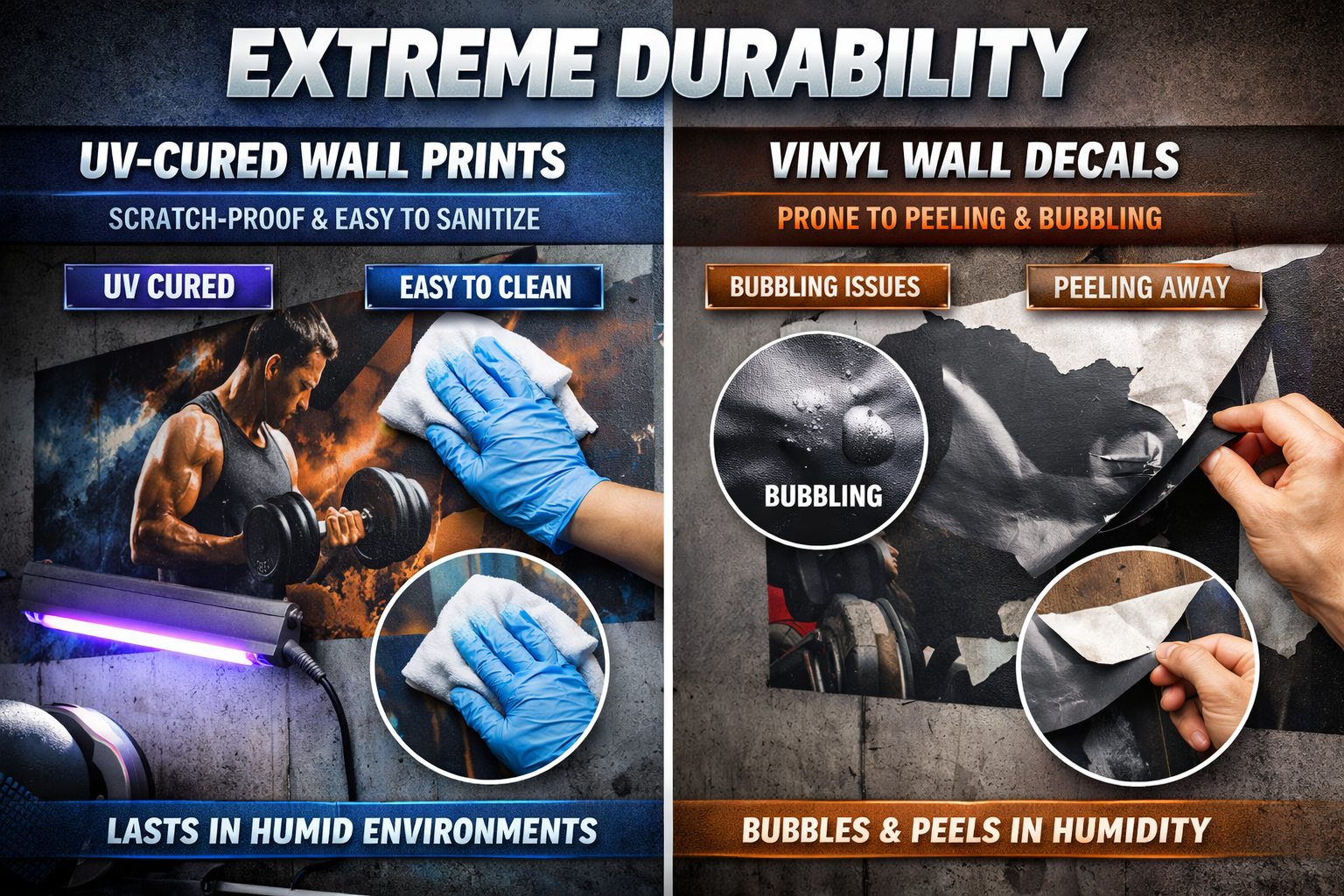 Extreme Durability Comparison